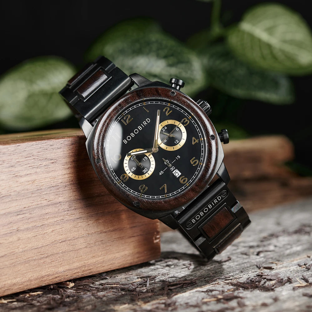 Stainless Steel Chronograph Watch