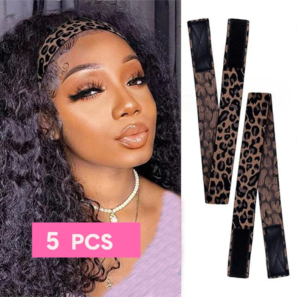 Wholesale Elastic Band for Lace Frontal Wigs Melt 1/5/10 PCS Lace Melting Elastic Band for Melting Lace Band Wig Bands for Women